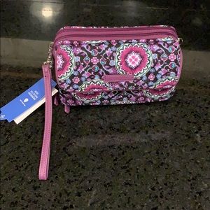 Never been used Vera Bradley Crossbody wallet